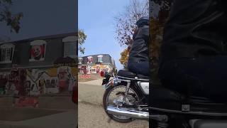 Exploring Tillson Street Old School halloween vintage romeo motorcycle explore adventure [upl. by Aniaz]