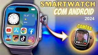 Ultra s9 review MELHOR SmartWatch Android DO MOMENTO Super COMPLETO [upl. by Vizza359]