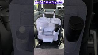 Car Back Seat Organizer  Car Accessories shortvideo [upl. by Yetac]