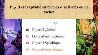 Types des objectifs 31 QCM [upl. by Compte]