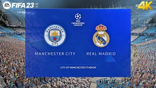 FC 24  Manchester City vs Real Madrid  UCL Quarter Final Leg 2  PS 5™ 4K60 [upl. by Yro789]