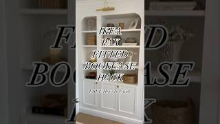 How To Build DIY Fitted Bookcases  IKEA Billy Hack ikeahack diy [upl. by Middlesworth]