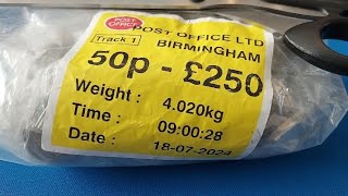 50p Hunt 119 Book 2 Birmingham Sealed Bags 231024 [upl. by Altaf]