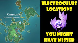 electroculus you might have missed kannazuka island hidden locations genshin impact 100 exploration [upl. by Weisbart294]