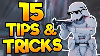 Star Wars Battlefront 2 15 TIPS AND TRICKS YOU NEED TO KNOW [upl. by Weinshienk]