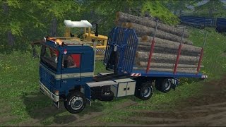 Farming Simulator 2015  Forestry on Bjornholm 002 [upl. by Innavoj177]