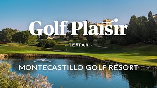 Golf Plaisir Testar  Montecastillo Golf Resort [upl. by Ateekal824]