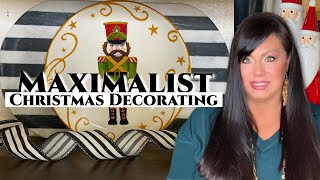 Maximalist Christmas Decorating  Unique XTOOL Decor Creation [upl. by Kartis381]