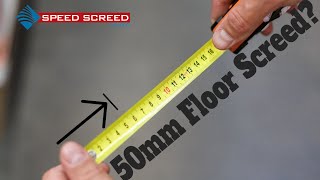 50mm Floor Screed 👷 Which screed products can be laid at 50mm🏗️ Dont make a mistake🥺 [upl. by Center88]