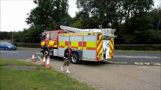 Buckinghamshire Fire and Rescue Service  Scania P270  Rescue Pump  Great Holm [upl. by Kevan]