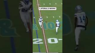 LATERALS WORK Practice them more nfl lateral trick football [upl. by Laughlin]