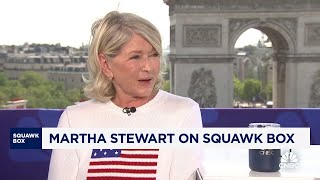 Martha Stewart on the Paris Olympics relationship with Snoop Dogg and business ventures [upl. by Eedolem982]