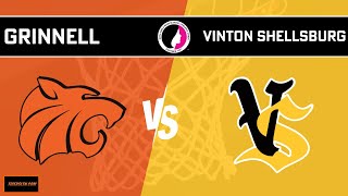 Grinnell Boys Varsity Basketball vs VintonShellsburg 11924 at 715 pm [upl. by Fredia]