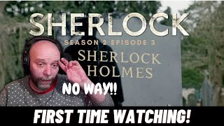 Sherlock S2E3 The Reichenbach Fall FIRST TIME REACTION  RIP [upl. by Jahncke530]