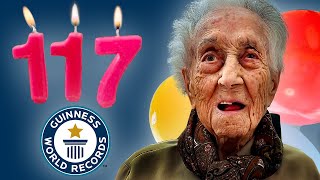 Happy Birthday To The Oldest Woman Alive  Records Weekly  Guinness World Records [upl. by Alodee]