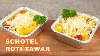 Resep roti Roti Tawar Schotel Lezat Banget Pilihan Kudapan Siang [upl. by Atniuqal138]