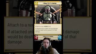 Boba Fetts Armor  Shadows of the Galaxy Preview Card Review starwars swu starwarsunlimited [upl. by Chico]