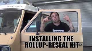 GoWesty Seal Kit for Front RollUp Windows Vanagon [upl. by Frere]