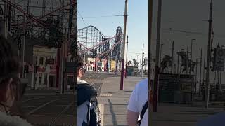 The Big One off ride Blackpool Pleasure Beach [upl. by Neelat]