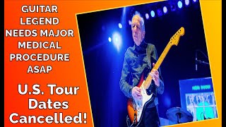 Legendary Guitarist Robin Trower Will Undergo Major Surgery As US Tour Gets Cancelled [upl. by Conway]