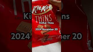 KitKat Thins USA Retail New York City Kit Kat Chocolate 2024 November 20 [upl. by Shayna865]