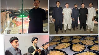 Parcham kushai 🥲 imam Bargah e Bait ul ahzan 🚩🚩 for Muharram ul haram 2024 [upl. by Lauer]