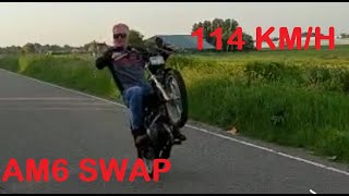 How To Build The FASTEST Tomos In The World  AM6 Swap [upl. by Linsk]