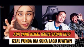 COMEL JUGA GADIS SABAH INI BAH  IZZAL VIRAL LAGU JUWITA [upl. by Bigner133]