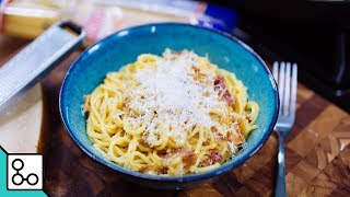 Carbonara à litalienne  YouCook [upl. by Ettenay801]