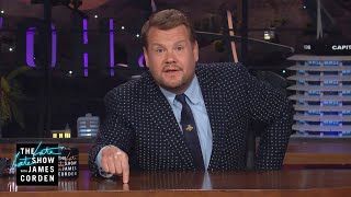 James Corden Is Against the Super League Proposal [upl. by Aihselef290]