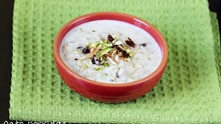 Breakfast oats porridge  Quick oats porridge recipe with dates [upl. by Eldwen]