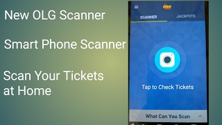 New OLG Lottery App  Smart Phone Lottery Ticket Scanner  Scan your Tickets at Home [upl. by Acinoev]