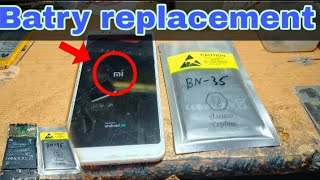 Redmi Note 5A Prime Battery Replacement  How to Replace battery Redmi Note 5a Punjab Mobilepk [upl. by Aissyla]