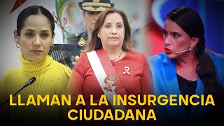 quot¡INSURGENCIA CIUDADANAquot  Sigrid Bazán y Veronika Mendoza se suman a protestas sociales [upl. by Peltz]