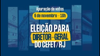 Apuração das Eleições 20252029 CefetRJ [upl. by Kriss]