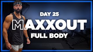 MAXXOUT Dumbbell Workout Program  DAY 25 FULL BODY WORKOUT [upl. by Ebenezer]