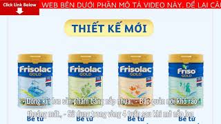 Review Sữa Frisolac Gold 3 1  2 tuổi 1400gr Giá Bao Nhiêu Tiền Mua Ở Đâu Có tốt không [upl. by Wsan915]