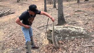 Catching and Bagging 6foot Rattlesnake [upl. by Sihunn482]