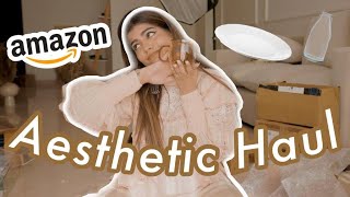 Aesthetic Amazon Home decor Haul 💜✨ BohoHomeSeries Ep 2 [upl. by Garibald]