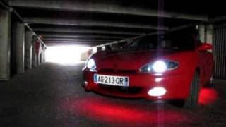 Hyundai Tiburon white strobe lights [upl. by Akla]