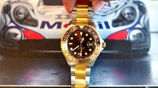 Steinhart Ocean One GMT twotone CHOCOLATE [upl. by Sylas106]