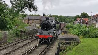 Walk and trains at Grosmont station [upl. by Iluj562]