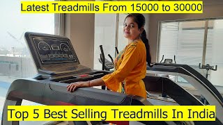 Top 5 Best Treadmill for Home Use in India  Review in Hindi [upl. by Cello]