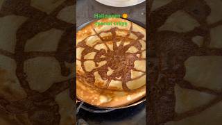 Halloween 🎃 special French crêpe 😋crepefoodstreetfoodytshortsviralshorts [upl. by Virnelli]