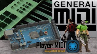 MIDI Player cu Atmega2560 si SD Card [upl. by Germana]