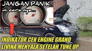 Cara RESET INDIKATOR CHECK ENGINE GRAND LIVINA MENYALA [upl. by Bose]