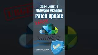 Urgent🚨Patch Update shorts vmware patch [upl. by Eyanaj321]