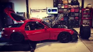 900hp Rx7 on E85 [upl. by Goodman]