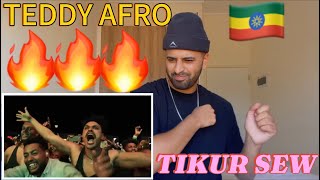 Ethiopian concerts are amazing🇪🇹  TEDDY AFRO  Meskel Square Tikur Sew  🇿🇦 Reacts [upl. by Anerom]