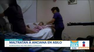 Este video muestra cómo maltratan a anciana en asilo  Noticias con Francisco Zea [upl. by Denzil]